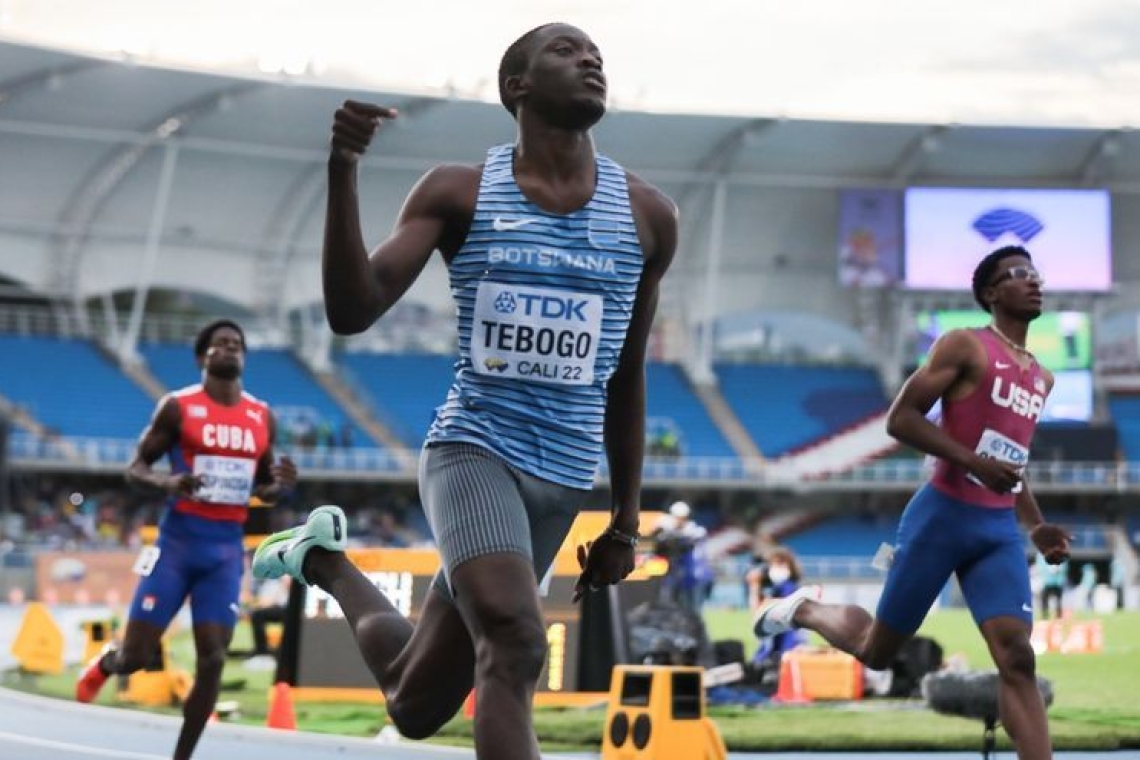 Athlétisme : Le Botswanais Letsile Tebogo, plus vite et plus fort sur 100 mètres